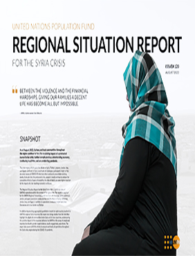 UNFPA Regional Situation Report for the Syria Crisis — August 2022