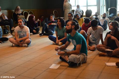 UNFPA organized 1 week workshop on interactive theater techniques for young people to enable them sharing social messages on different topics