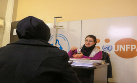 EU-UNFPA partnership brings urgent care and protection to Syrian women and girls
