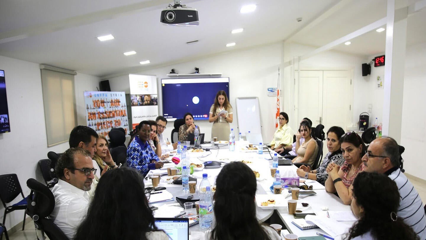 Young Syrian scholars engage in dynamic discussions, exchanging ideas and insights on research that addresses the country’s most urgent public health and social issues.