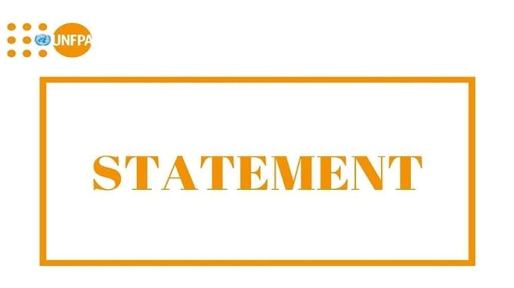 Statement from UNFPA Executive Director Dr. Natalia Kanem