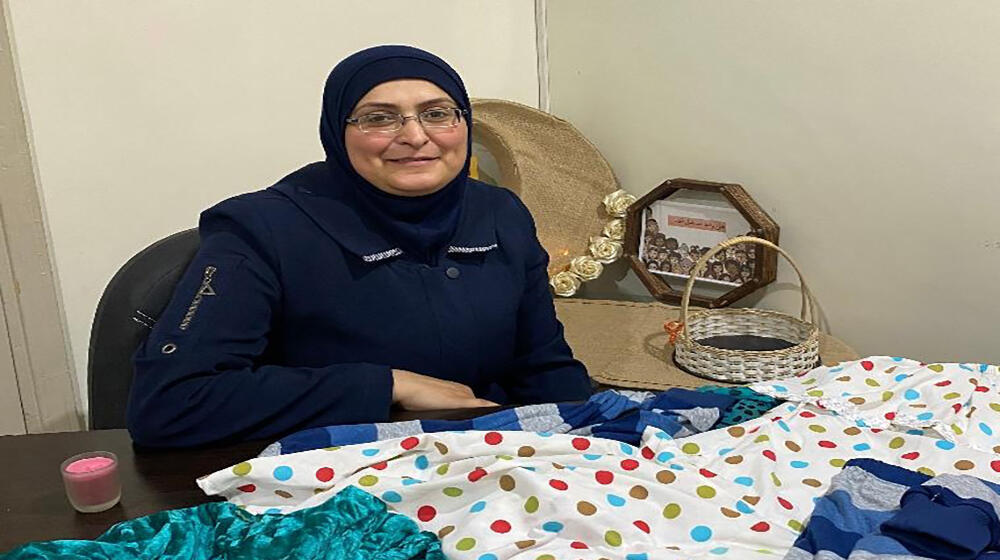 What impact did sewing courses and psychological support sessions have on Wahiba's life?