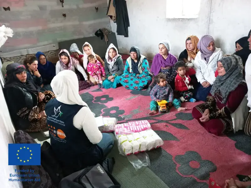 The European Union  & UNFPA partnership helps Syrian women amid increasing needs