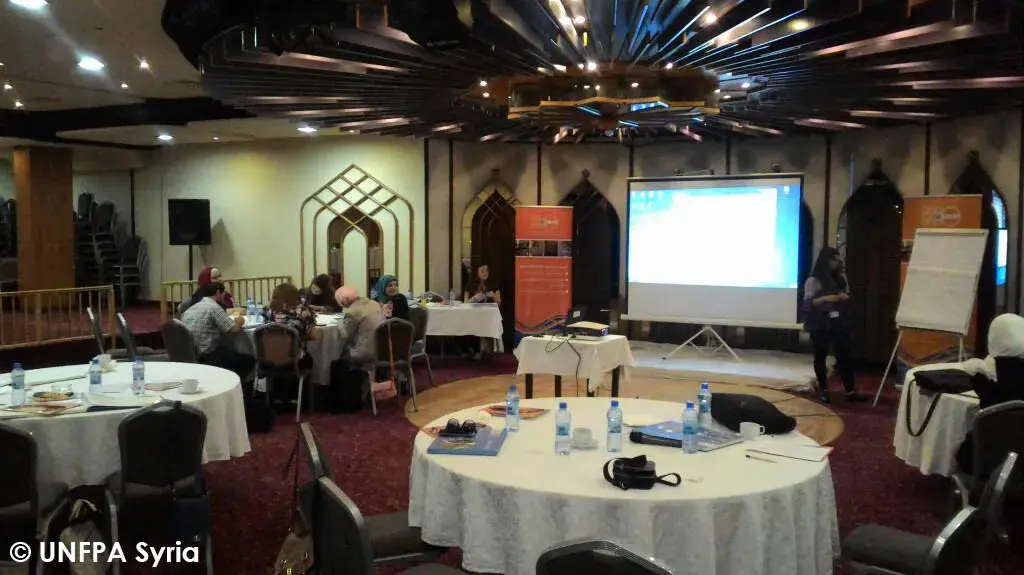 Qualitative Data Collection Training for UNFPA’s partners in Homs