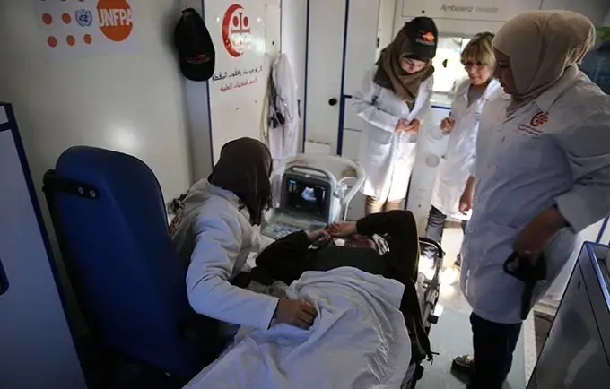 UNFPA Rushes Supplies and Personnel to Save Pregnant Women in Syria 