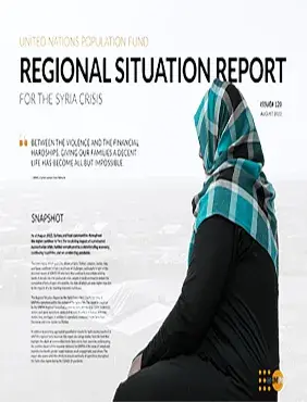 UNFPA Regional Situation Report for the Syria Crisis — August 2022