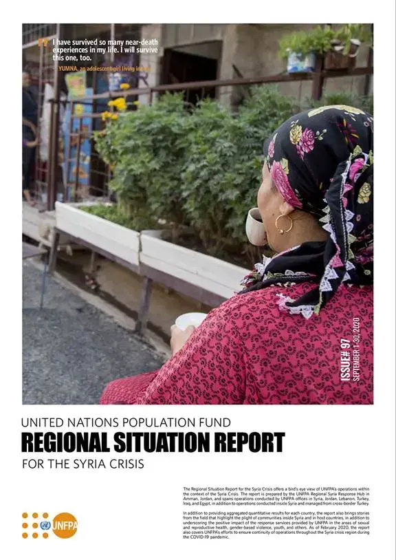 UNFPA Regional Situation Report for the Syria Crisis - September 2020